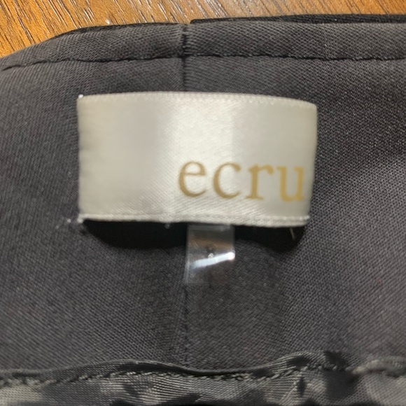 EUC Ecru Straight Leg Dress Pants - Picture 6 of 8